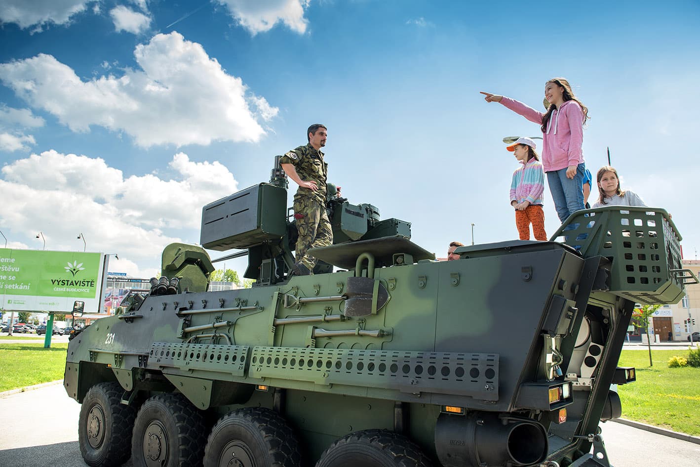 Den dětí s Armádou ČR 2021 - Výstaviště České Budějovice
