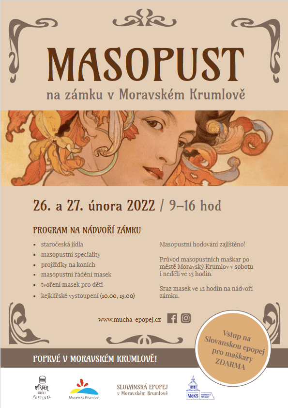 Masopust na zámku v Moravském Krumlově