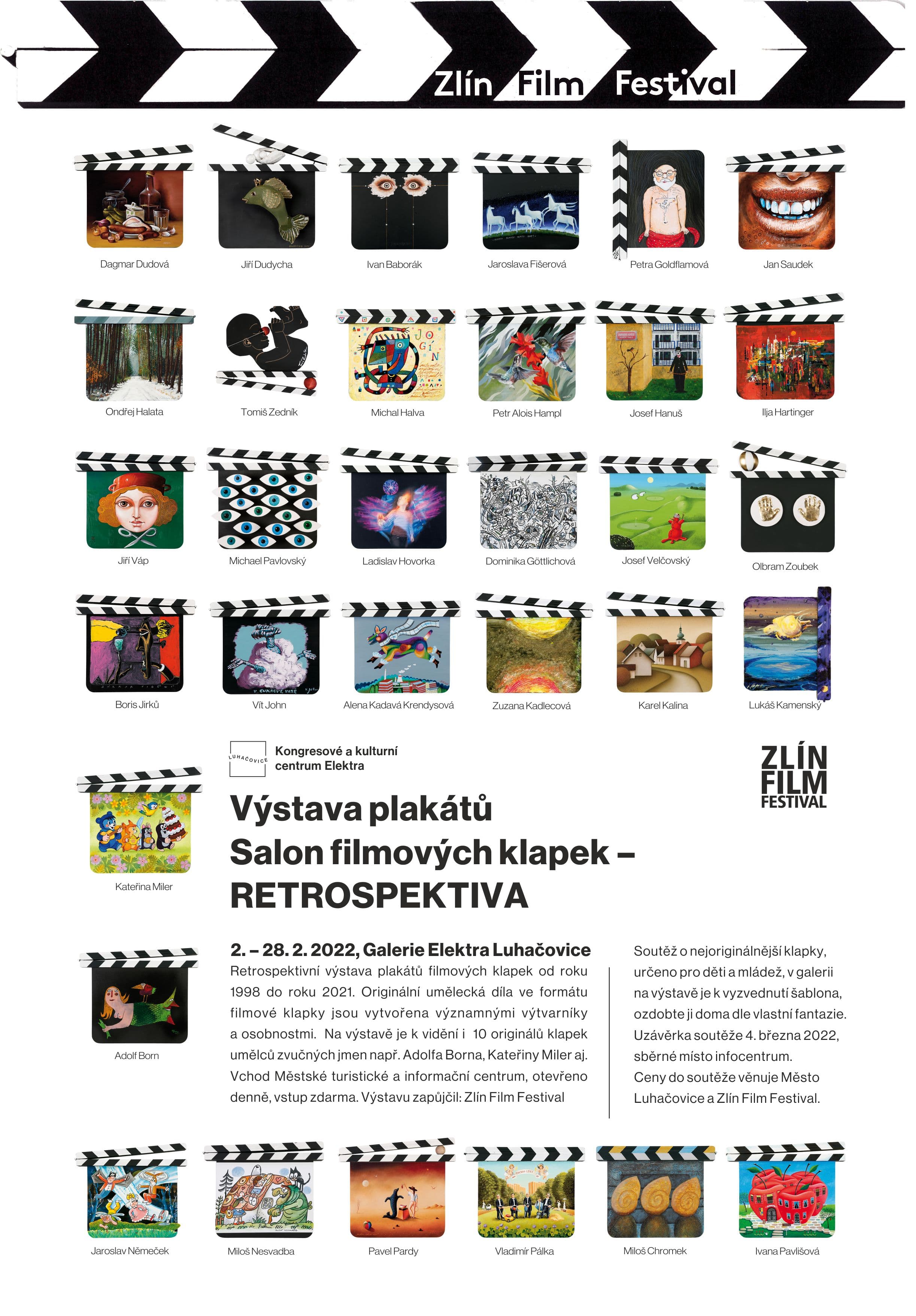 Výstava Salon filmových klapek - Retrospektiva