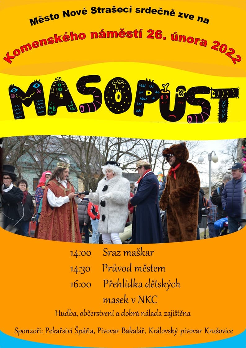Masopust 2022 v Novém Strašecí