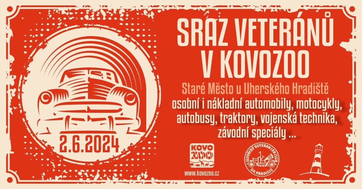 Sraz veteránů v Kovozoo 2024