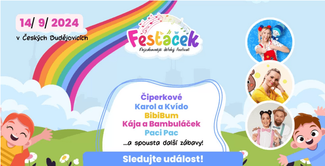 Festival Fesťáček České Budějovice 2024