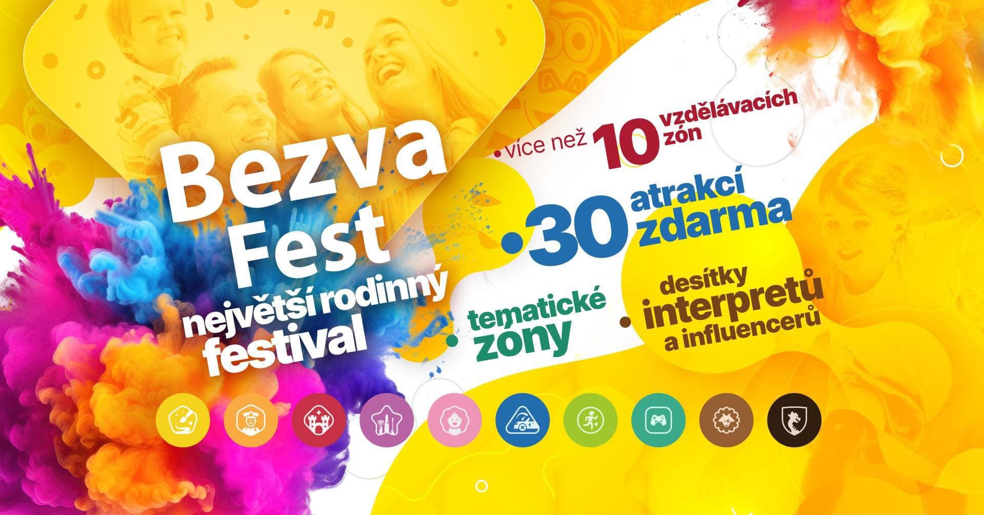 Bezva Fest: Ostrava opět ožije barvami, hudbou a zážitky pro celou rodinu