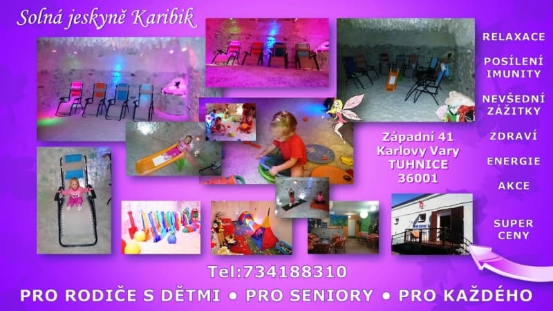 Solná jeskyně Karibik - Nejdek