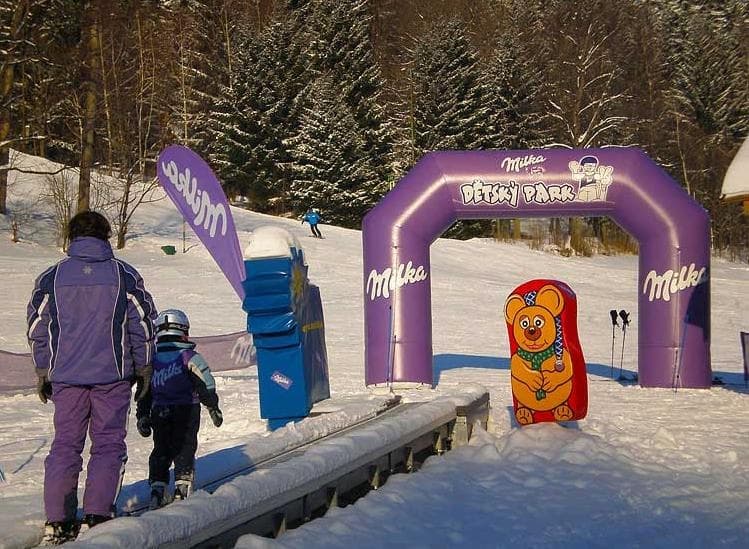 Milka park - lyžařský areál Rokytnice nad Jizerou
