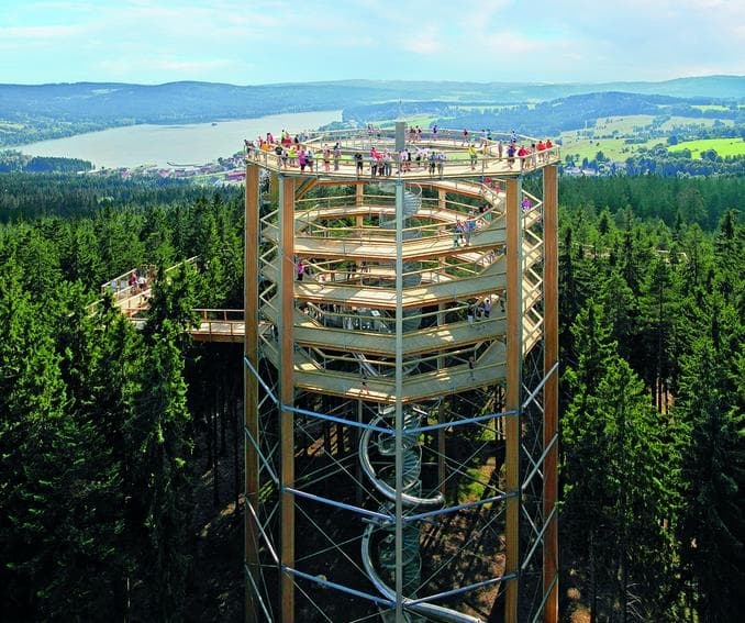 Stezka korunami stromů - Lipno