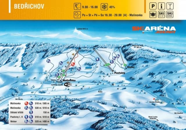 Ski areál Bedřichov