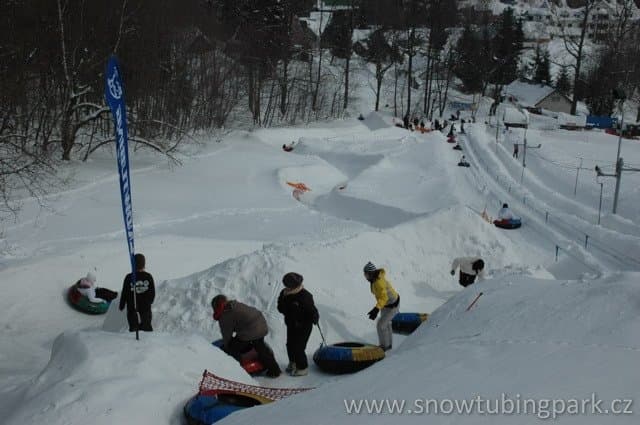 Snowtubing park