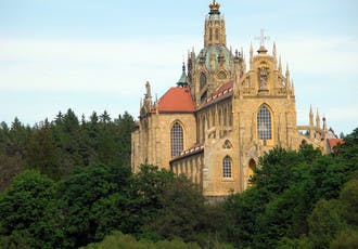 Svatohubertská mše v klášteře Kladruby