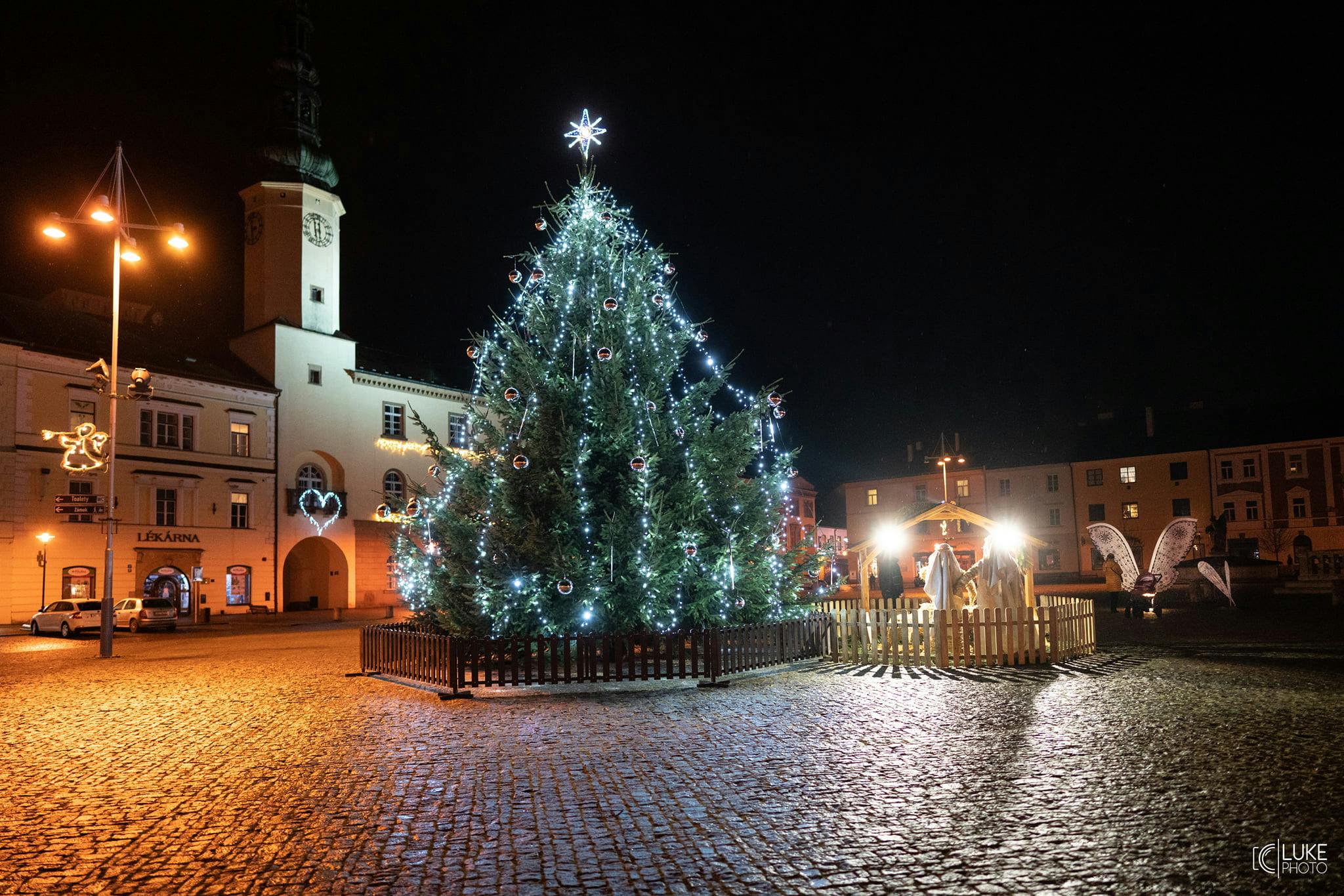 Rozsvícení vánočního stromu na náměstí T. G. Masaryka v Moravské Třebové