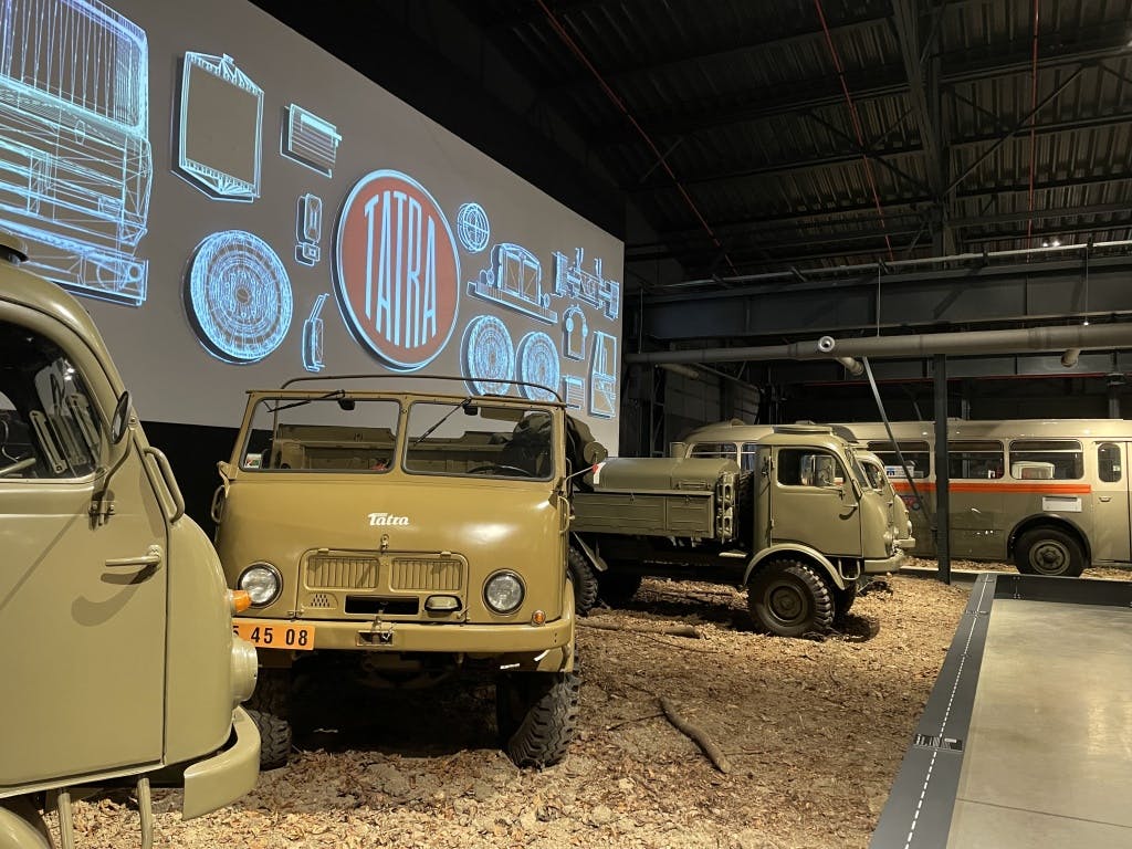 Návštěva muzea nákladních automobilů Tatra v Kopřivnici