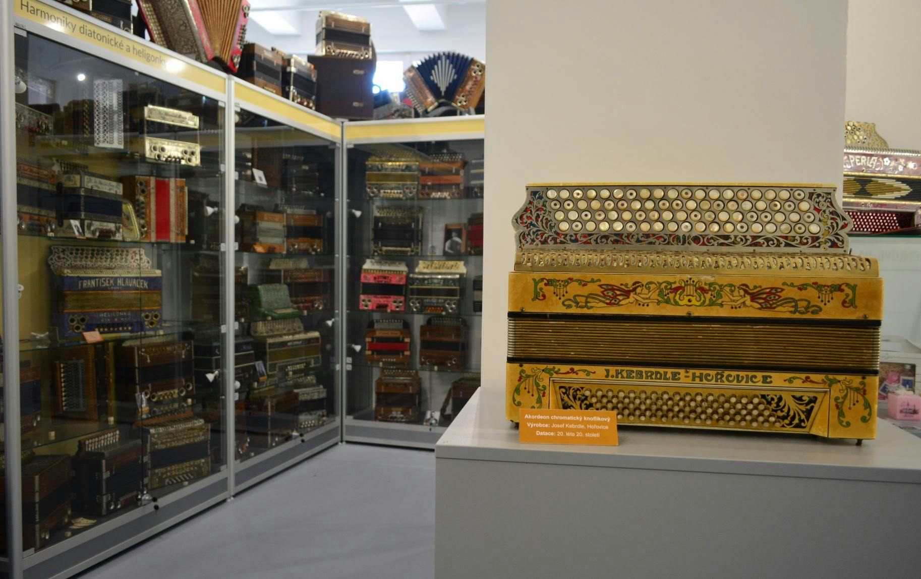 Navštivte nově vybudované muzeum harmonik Litovel - Výlet Litovel