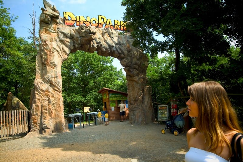 DinoPark Plzeň - brána
