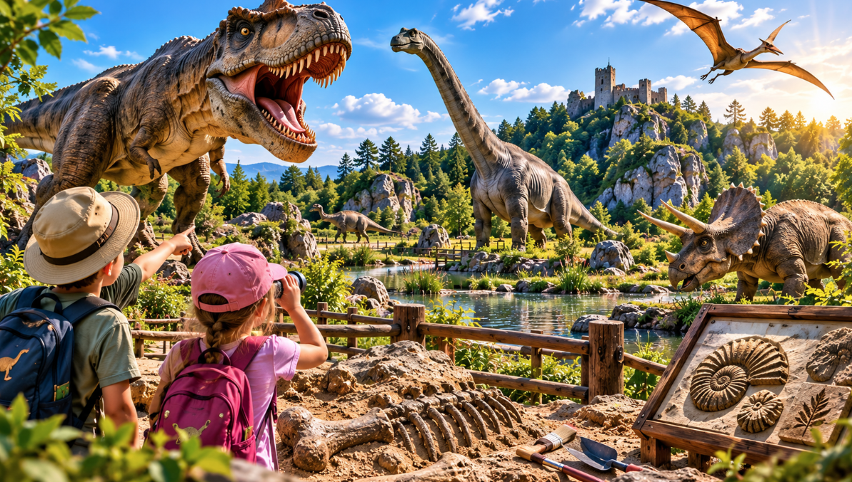 10 nejlepších výletů za dinosaury v Česku