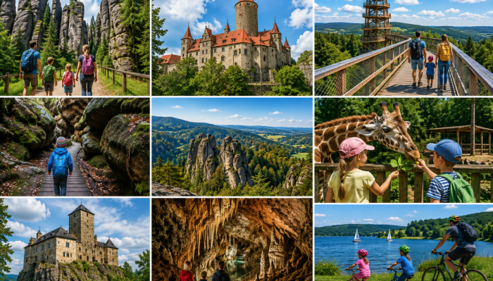 10 kouzelných míst v Česku, která si děti zamilují