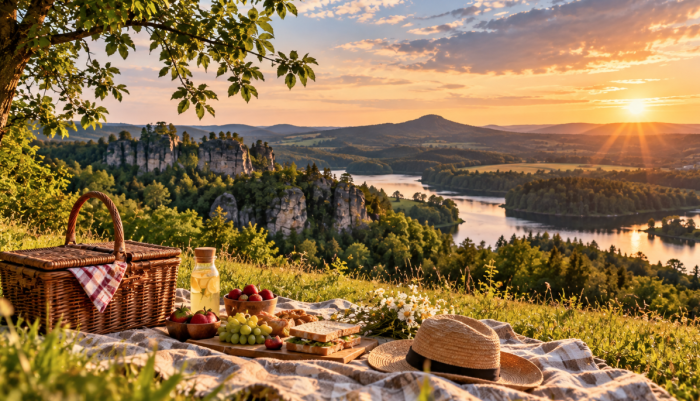 10 nejkrásnějších míst v Česku na rodinný piknik
