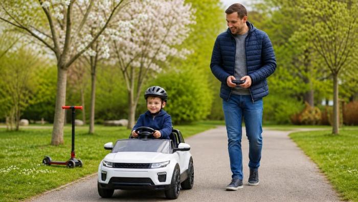 Jak vybrat dětské elektrické vozítko a nastavit bezpečná pravidla